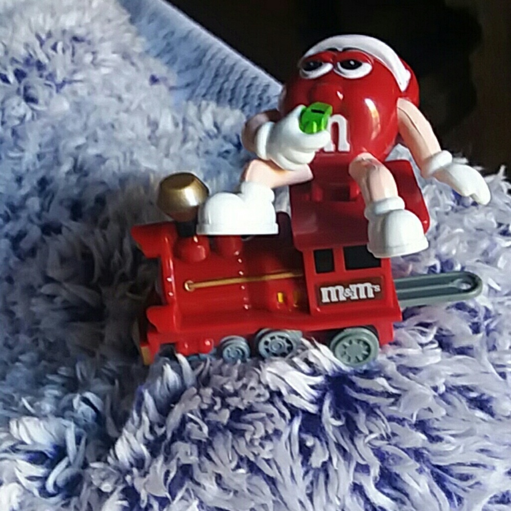 2005 M&M Train Christmas Ordament